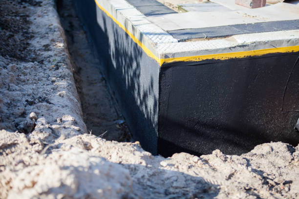 Professional Interior Drainage System technician working in Flemington, PA
